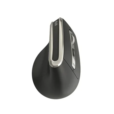 Mouse Sem Fio Multi Ms900, Bluetooth E USB, 3200DPI Ajustável, Clique Silencioso,6 Botões, Recarregável, Preto - Mo382.