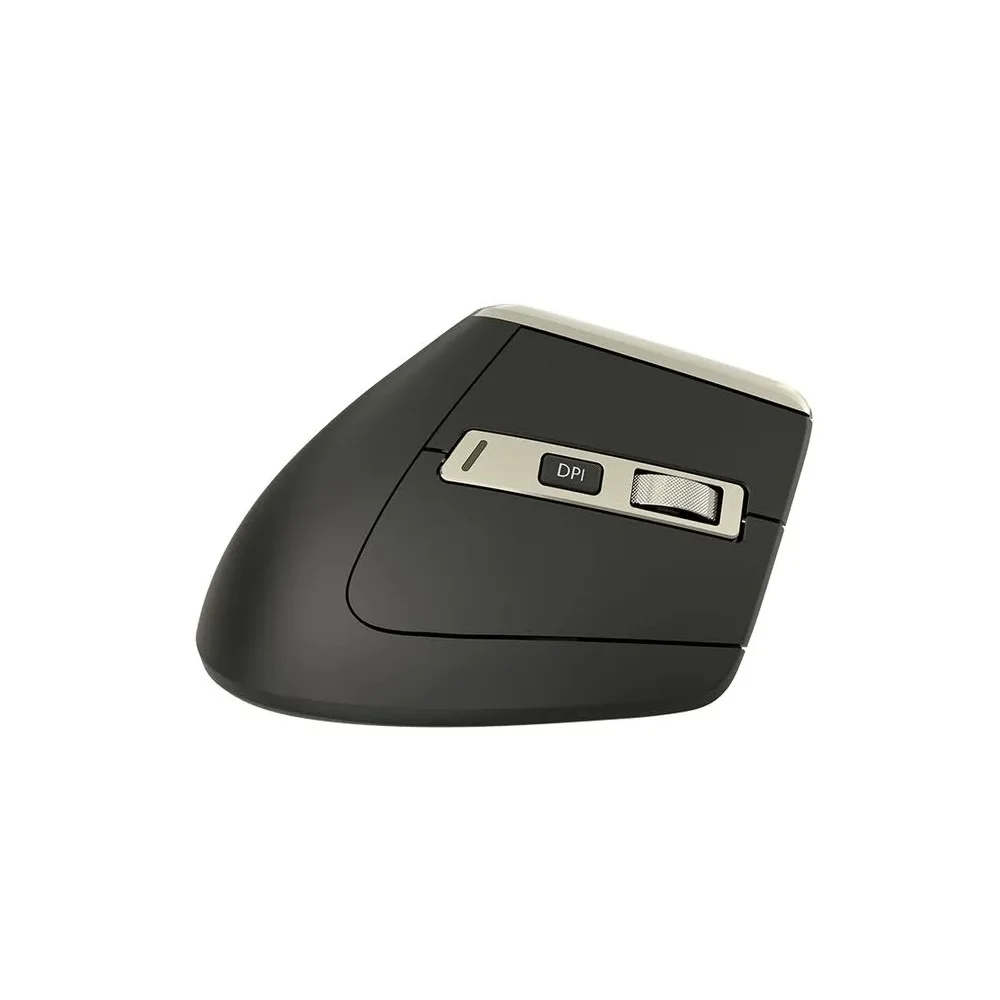 Imagem 2 de 5 do produto Mouse Sem Fio Multi Ms900, Bluetooth E USB, 3200DPI Ajustável, Clique Silencioso,6 Botões, Recarregável, Preto - Mo382.