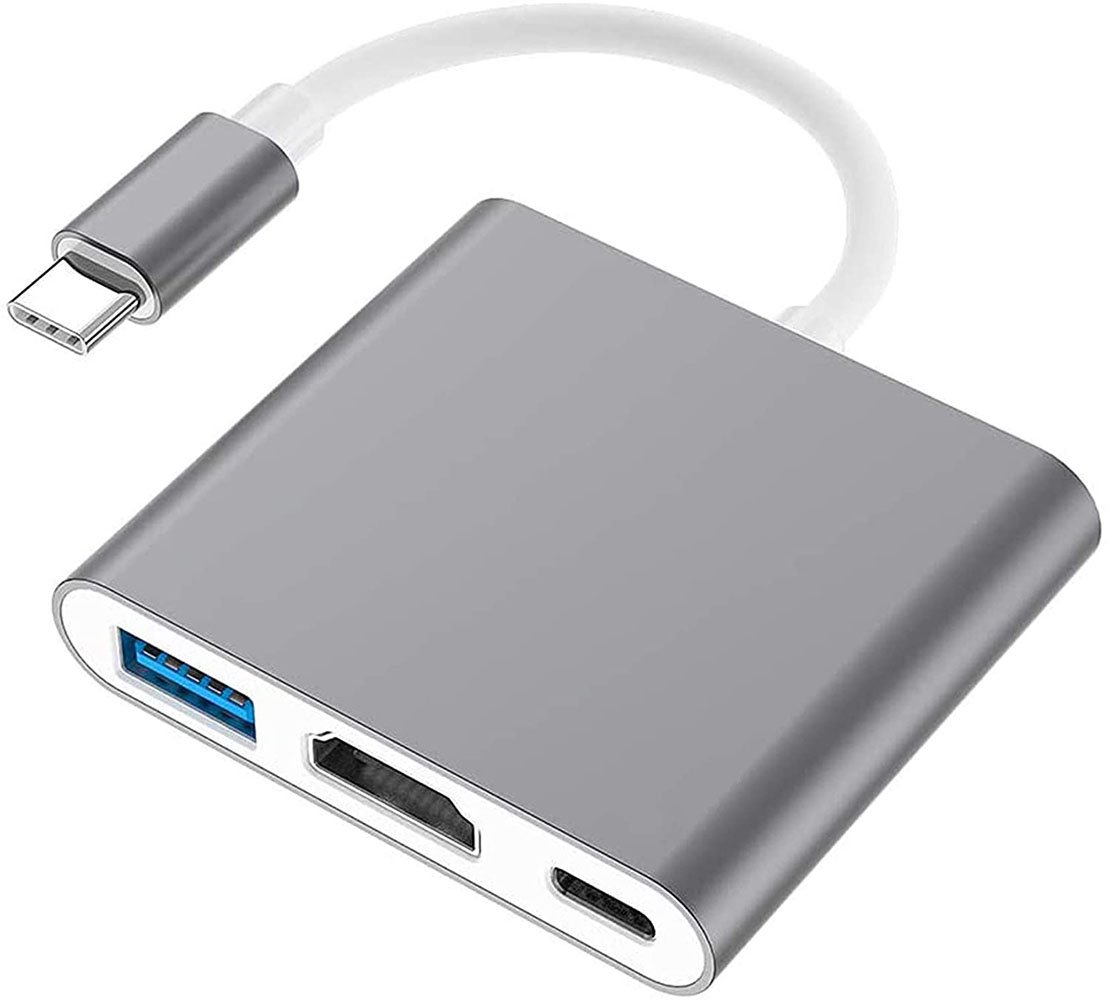 Adaptador USB 3.1 Tipo-C, Para HDMI / USB 3.0.