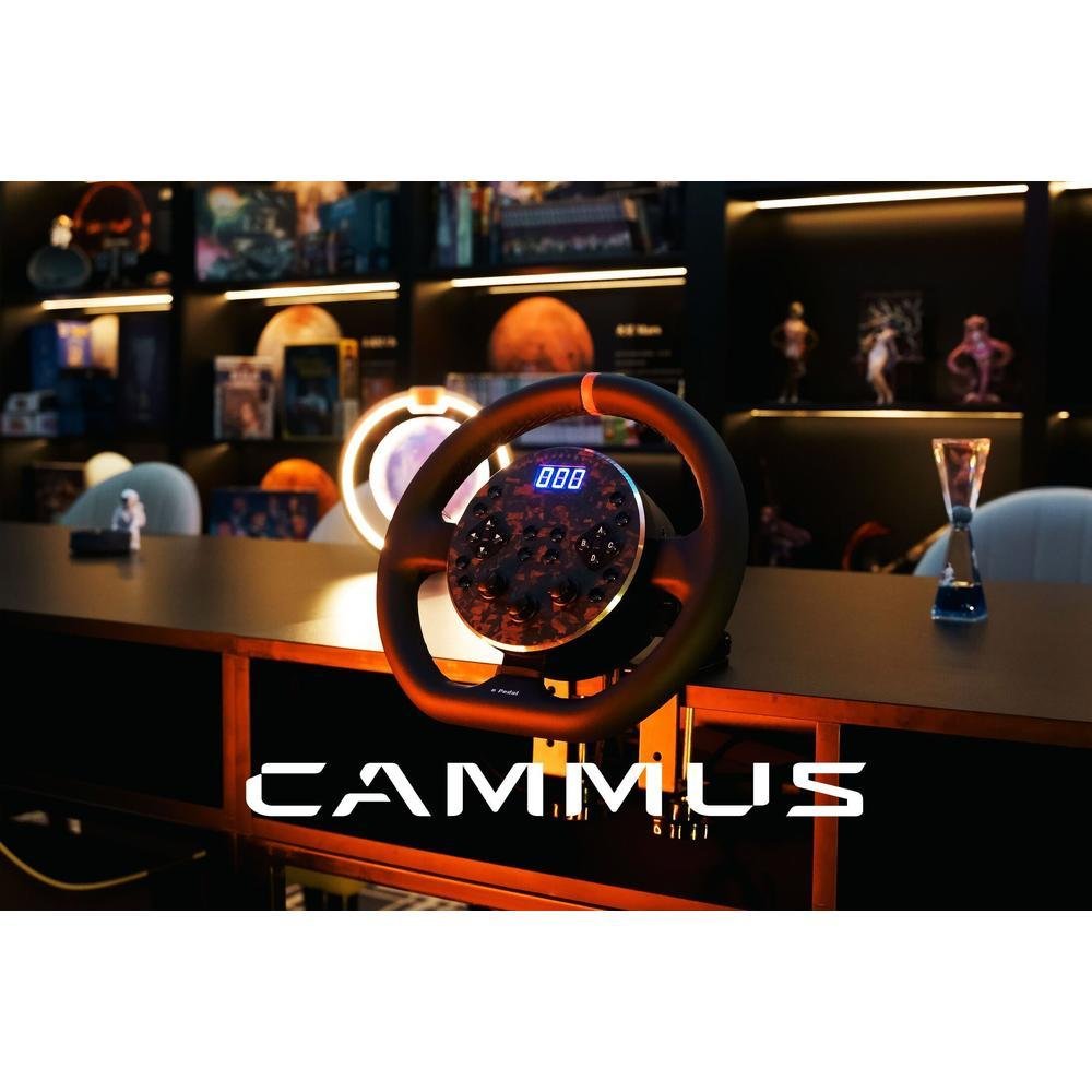 Volante Pc Cammus 5nm 2in1 Set C5 KaBuM