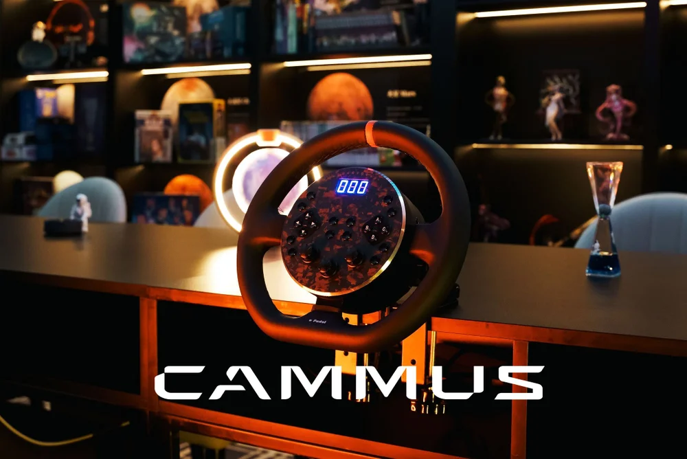 Imagem 4 de 5 do produto Volante Pc Cammus C5, 5nm, Base Volante, Direct Drive, Gamer