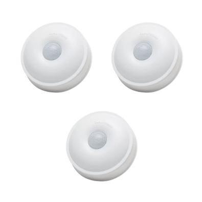 Kit 3x Sensor De Presença De Teto Qualitronix, Lente 360º, 6 Funções - Qa19m