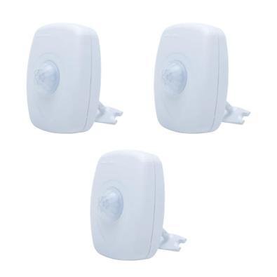 Kit 3x Sensor De Presença de Sobrepor, Lente 360º, 6 Funções - Qa23m