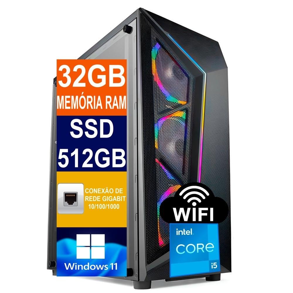 人気商品 PC Gamer Intel Core I5 12400 32GB De Memória Windowsデスクトップ