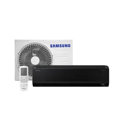 Ar Condicionado Samsung Windfree Connect Black High Wall Split Inverter 24000 BTUS, 220v, Quente E Frio - Ar24csecabtnaz/ar24csecabtxaz