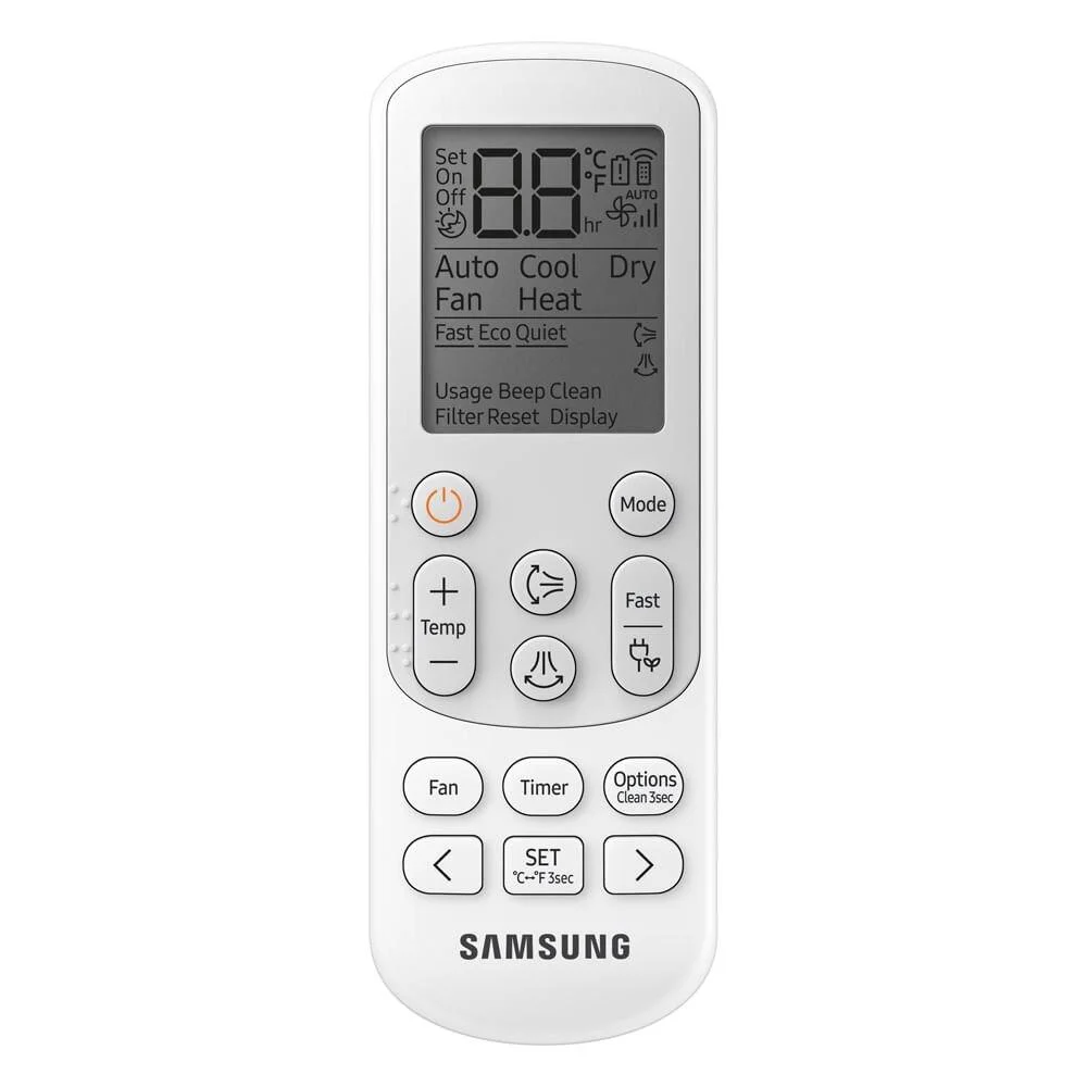 Imagem 3 de 5 do produto Ar Condicionado Samsung Windfree Connect Black High Wall Split Inverter 18000 BTUS, 220v, Quente E Frio - Ar18csecabtnaz/ar18csecabtxaz