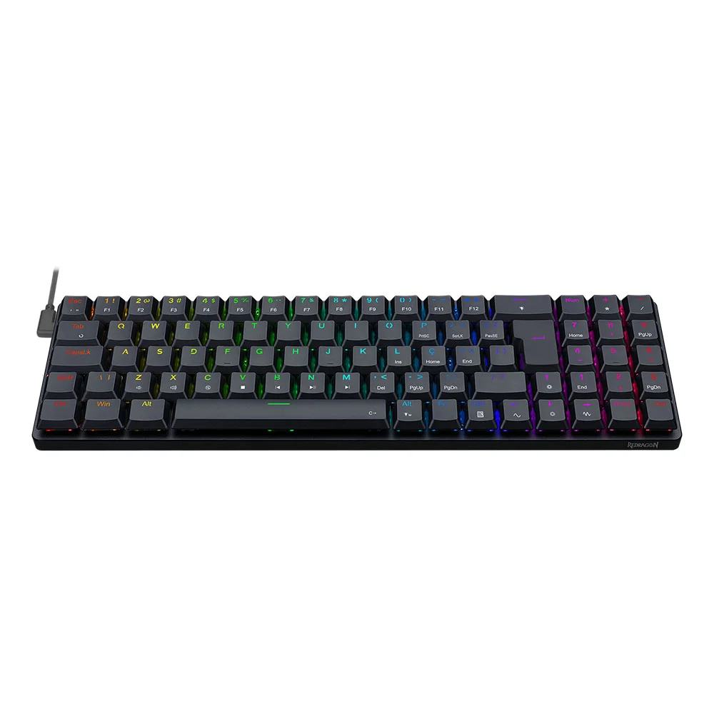 Teclado Mecanico Gamer RedragonAshe RGB KaBuM