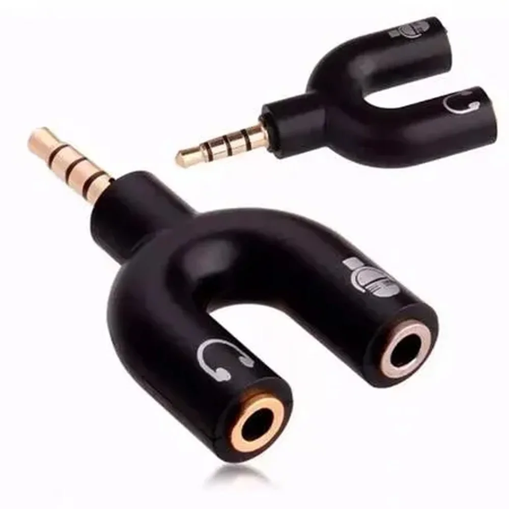 Imagem 2 de 5 do produto Adaptador P3 Para P2 3.5mm Para Headset, Smartphone, Celular, Controle