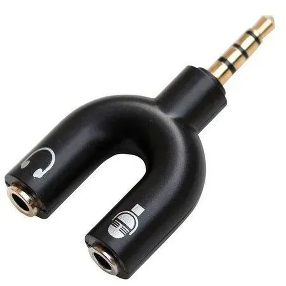 Imagem 4 de 5 do produto Adaptador P3 Para P2 3.5mm Para Headset, Smartphone, Celular, Controle