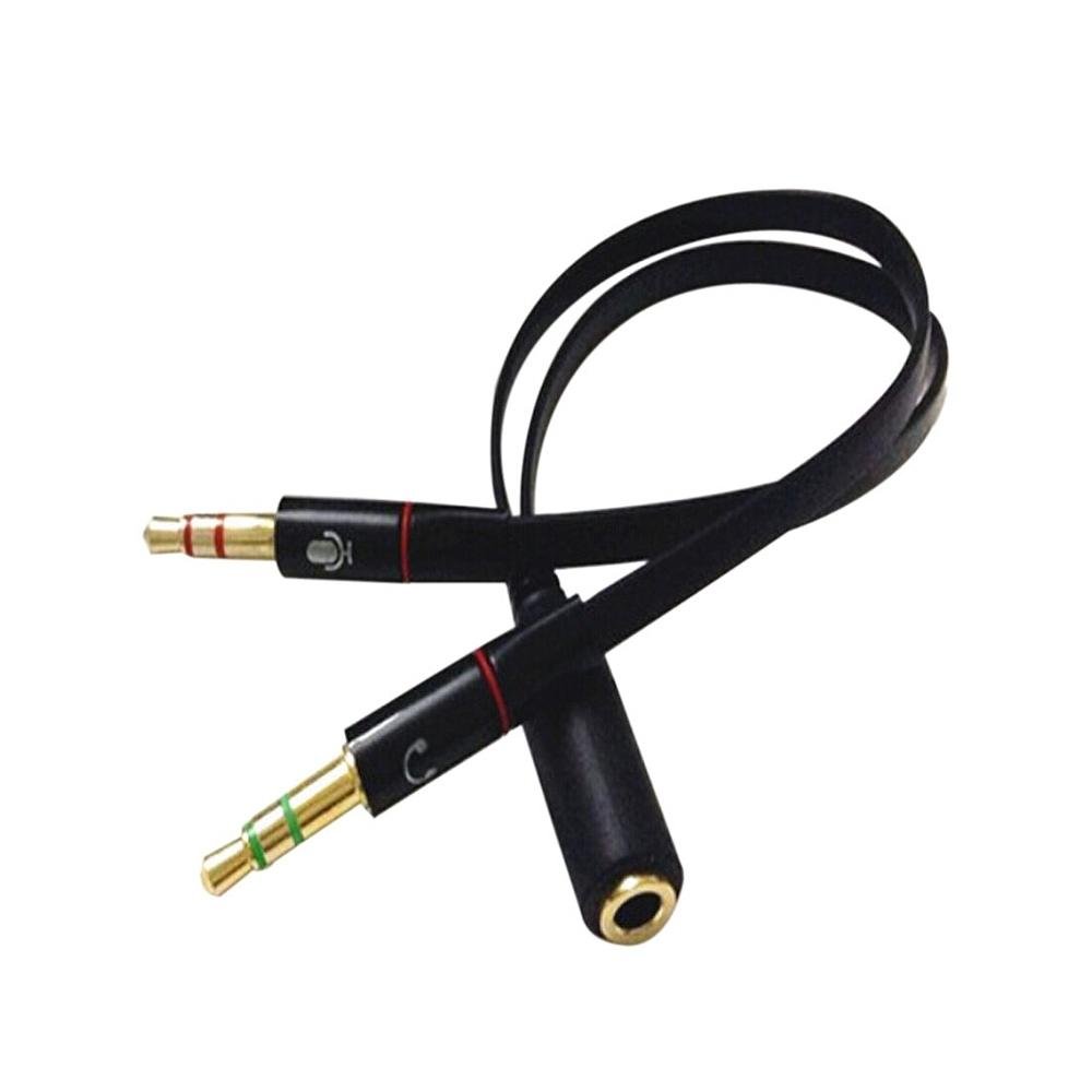 Adaptador De Headset,P3 X P2,P3 Fêmea X P2 Macho, Compatibilidade Pc & Notebook