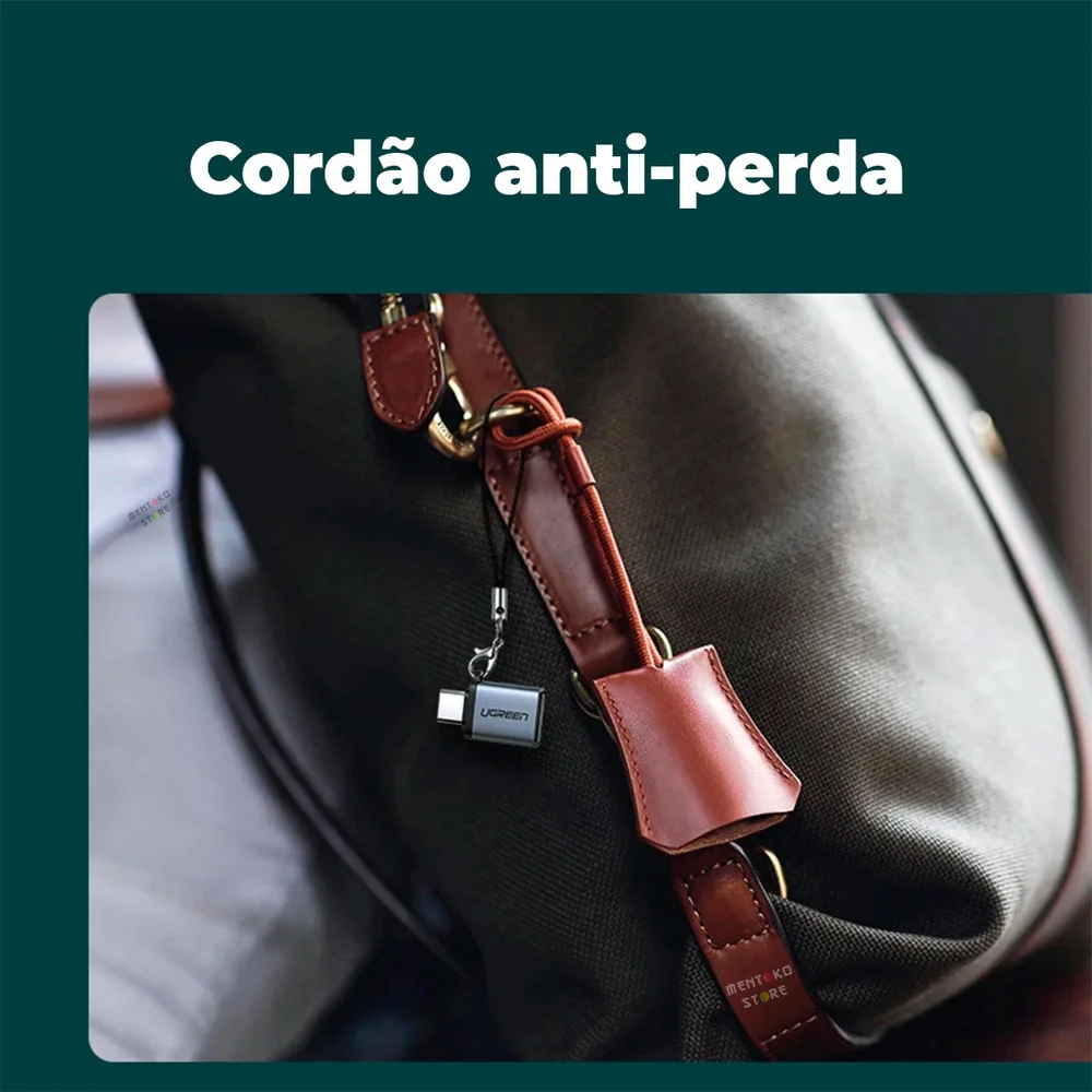 Imagem 3 de 5 do produto Adaptador Conversor USB A Para USB C 3.0, Note Cell - Ugreen