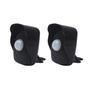 Kit 2x Sensor de Presença Qualitronix, Área Externa, Lente 180º, 6 Funções - Qa26m