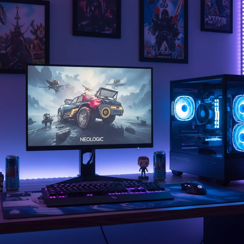 PC Gamer The Eras, Intel i7-12700f, 32GB DDR4, RTX 5060 8GB, SSD 1TB M.2, 600W 80 Plus, Windows 11 - Nli85320 - view 3