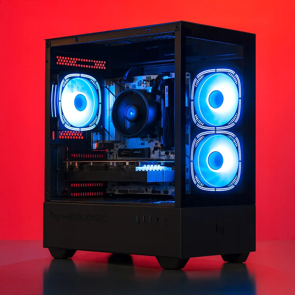 PC Gamer The Eras, Intel i7-12700f, 32GB DDR4, RTX 5060 8GB, SSD 1TB M.2, 600W 80 Plus, Windows 11 - Nli85320 - view 4
