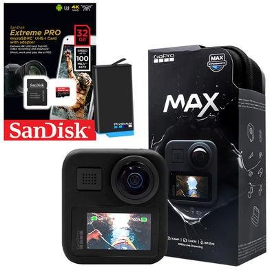 Câmera Gopro Max 360 Graus + Bateria + Cartão 32GB