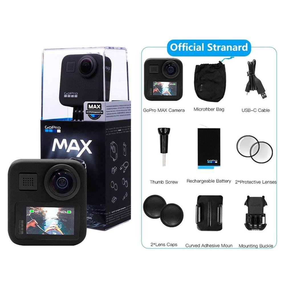 Câmera Gopro Max 360 Bateria Carto 32GB KaBuM