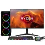 PC Gamer Completo Amd Ryzen 7 5700g, Gráficos Radeon Vega 8, 16gb Ddr4, SSD 512gb, Fonte 500w, Monitor 21.5" 75hz, 3green Force - 3f-012