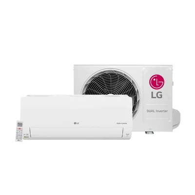 Ar Condicionado Split LG Dual Inverter Compact + IA, 9000 Btu/h, 220V, Frio - S3-Q09aaqal