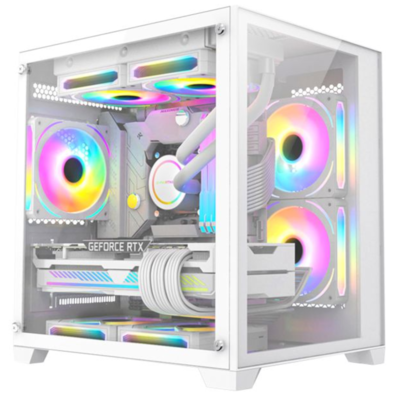 Gabinete Gamer KmexBranco Space KaBuM