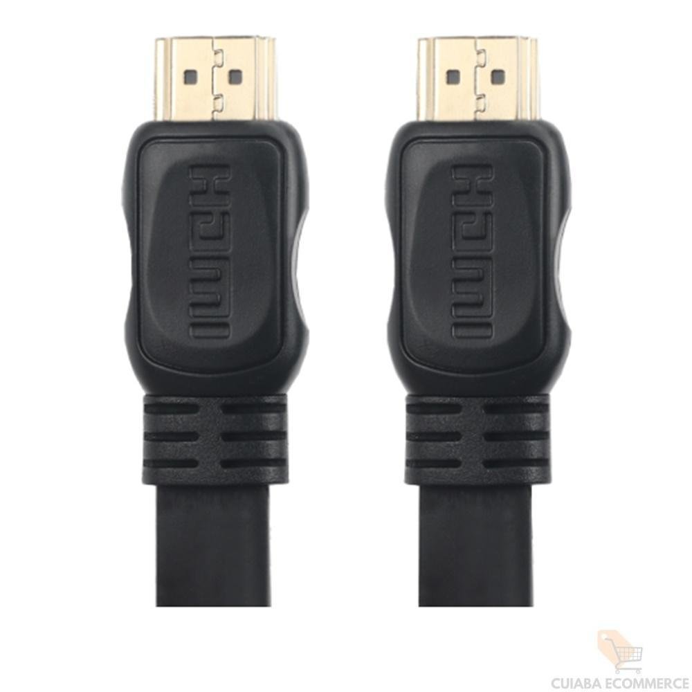 Imagem 2 de 2 do produto Cabo HDMI Macho X Macho 1.4, 3,0 Metros Conectores Banhado