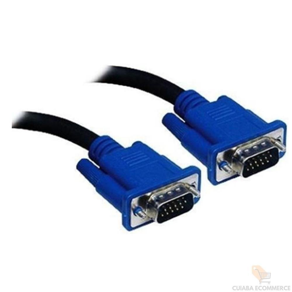 Imagem 2 de 2 do produto Cabo VGA, Macho X Macho Com Filtro, 1,5 Metros Exbom