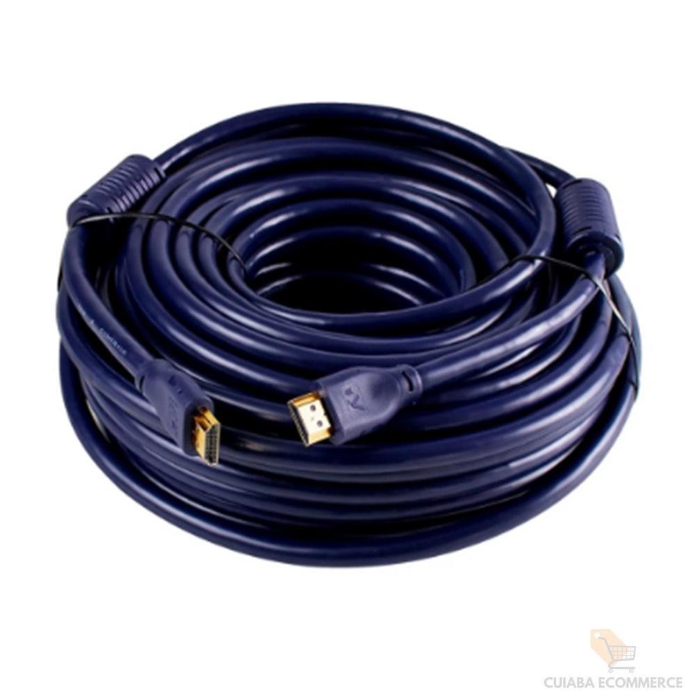 Imagem 2 de 2 do produto Cabo HDMI Macho X Macho 2.0 4k, 19 Pinos, Ultra Hd 15,0 Metros