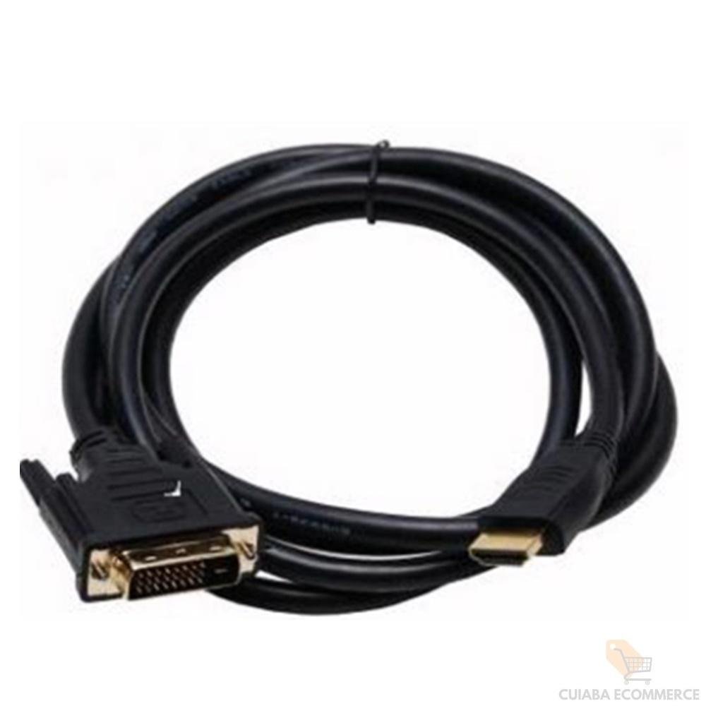 Imagem 2 de 2 do produto Cabo Dvi Macho X HDMI Macho, 1,8 Metros