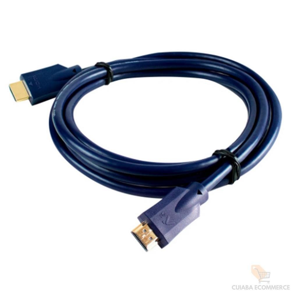 Imagem 2 de 2 do produto Cabo HDMI Macho X Macho 2.1, 8k, 19 Pinos, Ultra HD, 2,0 Metros