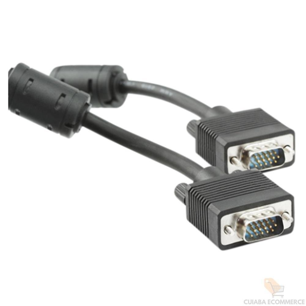 Imagem 2 de 2 do produto Cabo VGA Macho X Macho, Com Filtro, 15 Metros