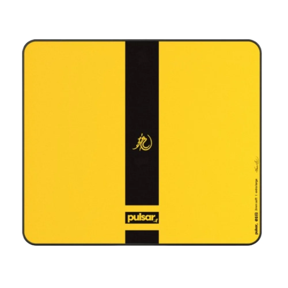 pulsar es1 .es2 XL Bruce Lee Edition セット Mousepad Pulsar Bruce Lee Edition Xl Yellow KaBuM