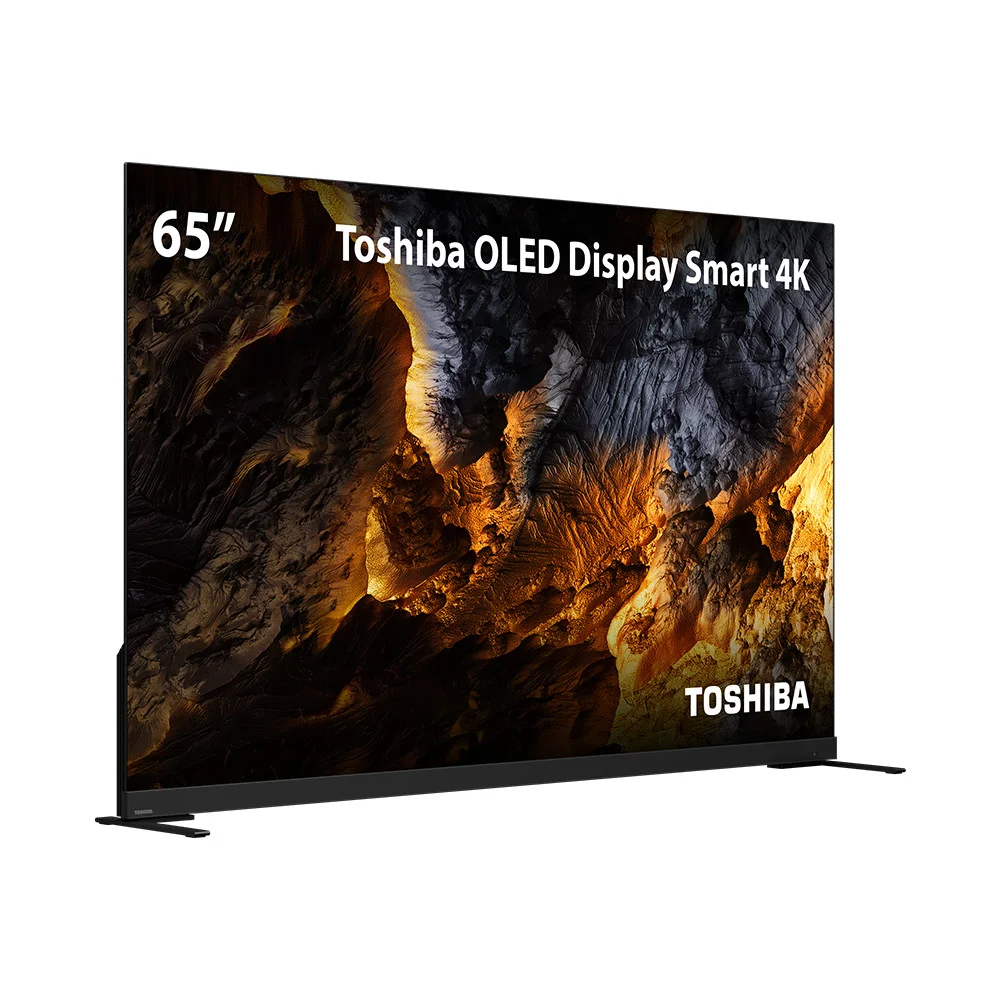 Smart TV 65 Polegadas Toshiba OLED 4K KaBuM