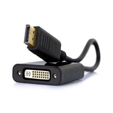 Cabo Adaptador Conversor Displayport Para DVI-I - 15cm (Displayport M X Dvi-I F)