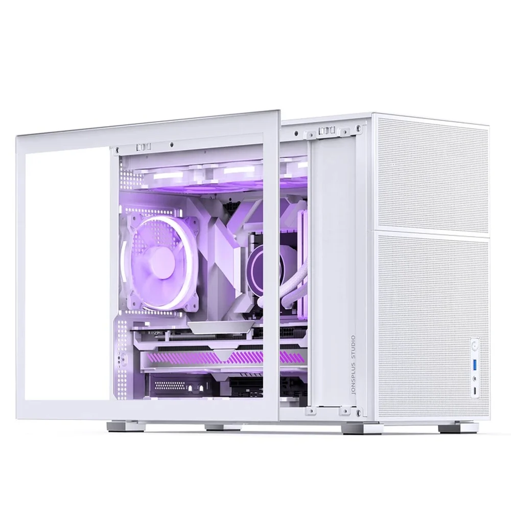 Gabinete Jonsbo D31 Mesh Screen Matx LCD Branco