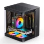 Gabinete Jonsbo Tk1, Matx/Itx, Preto
