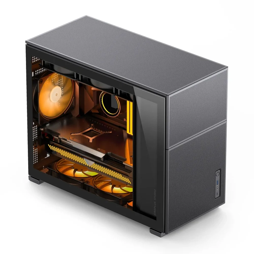 Imagem 2 de 5 do produto Gabinete Premium Jonsbo Modelo D31 Mesh Black
