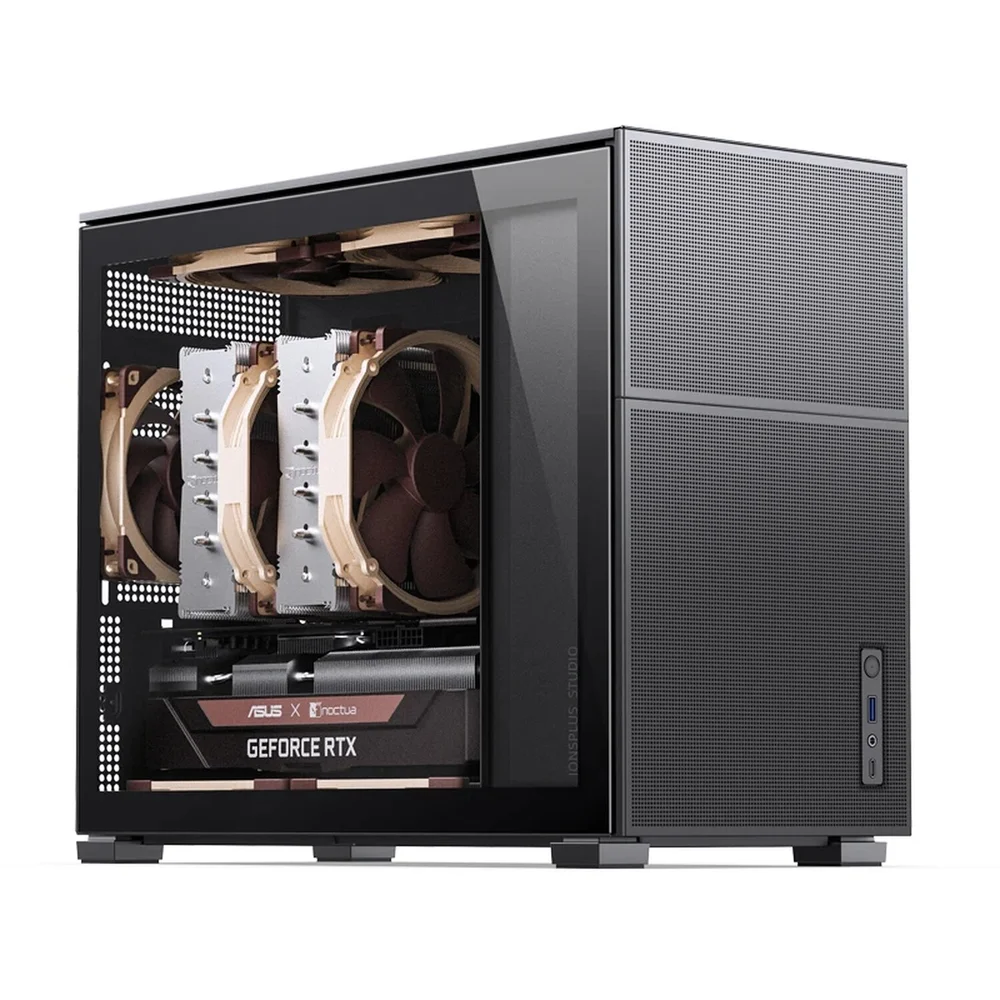 Imagem 3 de 5 do produto Gabinete Premium Jonsbo Modelo D31 Mesh Black