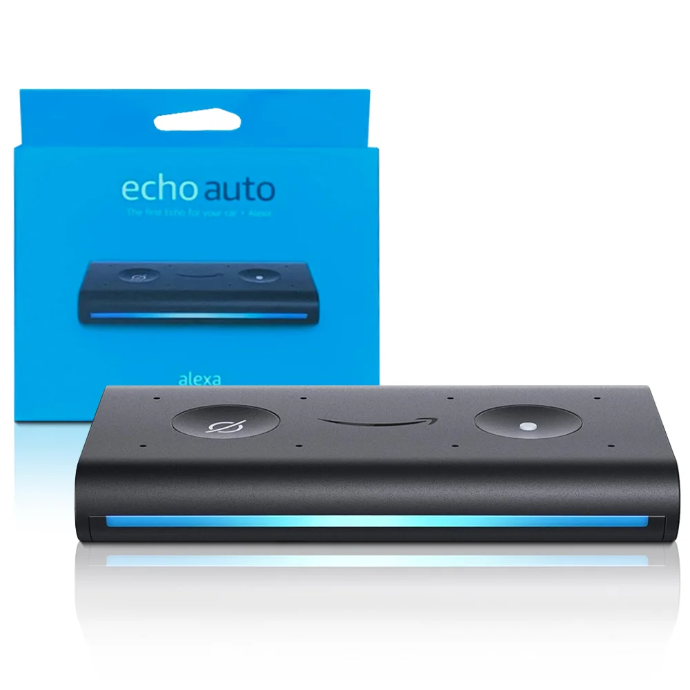 Echo Auto Amazon Com Alexa Smart Speaker KaBuM