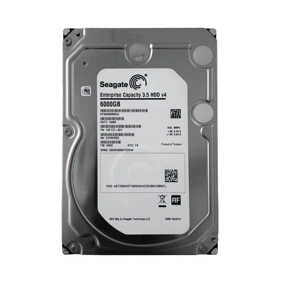 HD Seagate 6TB Sata 3 128MB 7200RPM KaBuM