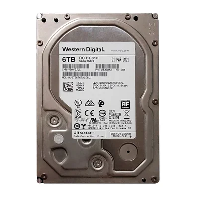 HD Western Digital 6TB SATA 3 256MB 7200RPM KaBuM