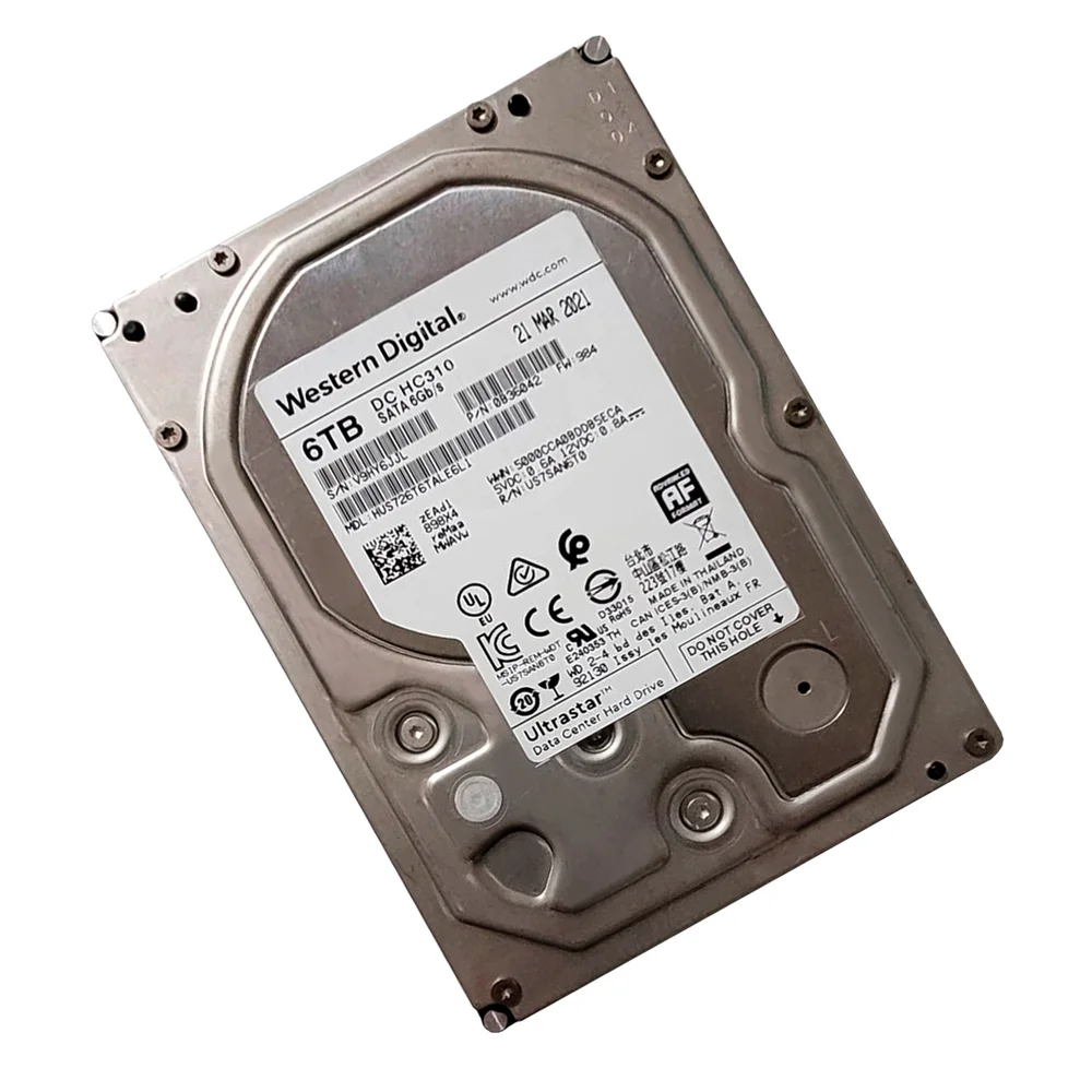 HD Western Digital 6TB SATA 3 256MB 7200RPM KaBuM