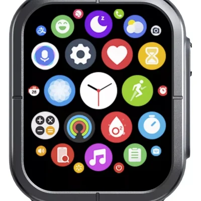 Smartwatch Mibro C3, Bluetooth, Tela 1.85, Preto