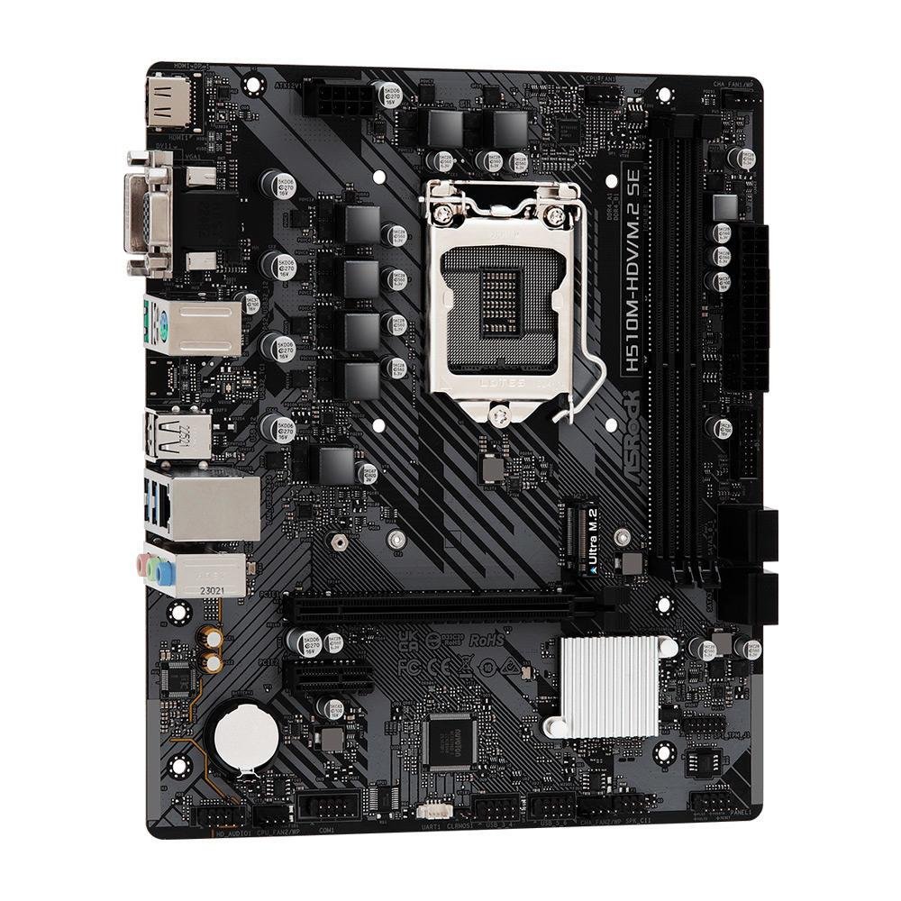 マザーボード ASRock H510M-HDV/M.2 CPU Corei5 MEM 16GB Placa Mãe