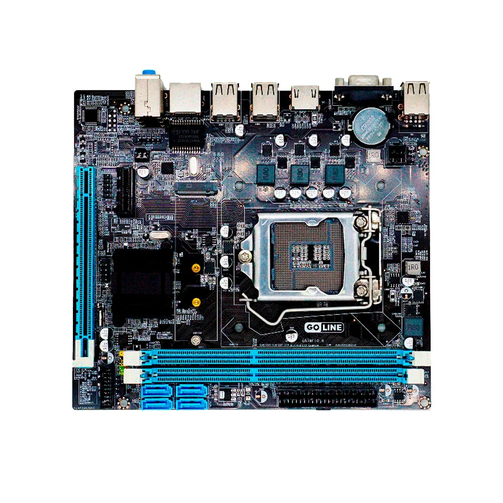 Placa Mae Goline Intel 1155 H61m-g, 2XDDR3, HDMI/vga 2° E 3° Geraçao, Gl-h61m-g 6