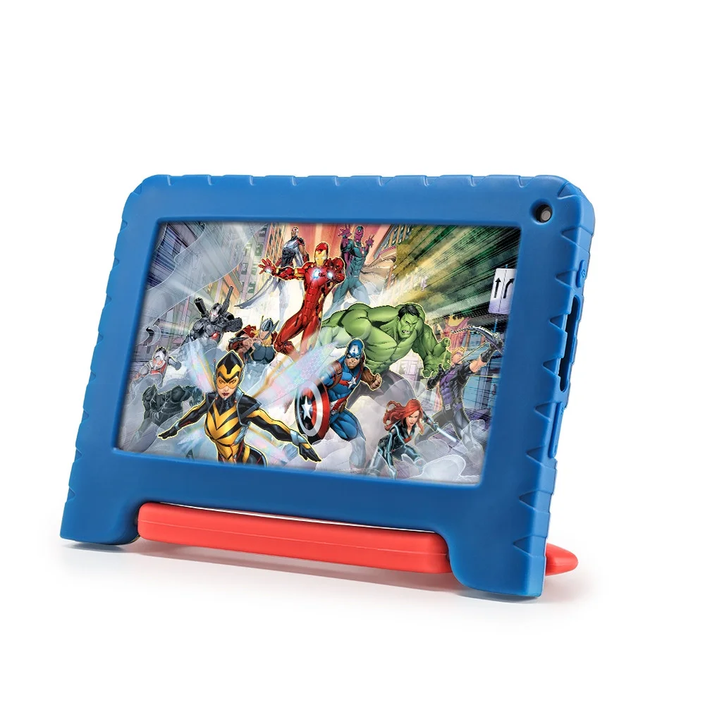Imagem 5 de 5 do produto Tablet Multi Avengers, 7 Polegadas, Quad Core, 2GB RAM, 32GB, Android 13 (go Edition) Preto - Nb399