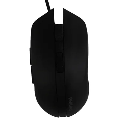 Mouse Gamer Philips G313 S12, Com Fio, Òptico, 2400 Dpi, 6 Botões