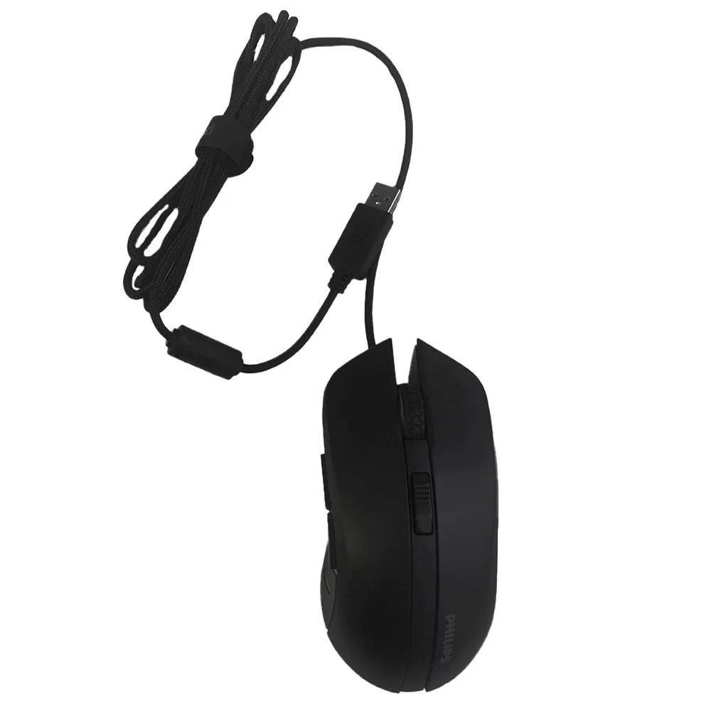 Imagem 3 de 5 do produto Mouse Gamer Philips G313 S12, Com Fio, Òptico, 2400 Dpi, 6 Botões