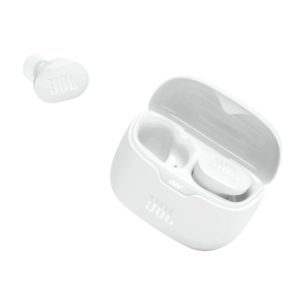 Fone De Ouvido Bluetooth Jbl Tune Buds, Com Cancelamento De Ruído,Branco - Jbltbudswht Fone De Ouvido Bluetooth Jbl Tune Buds, Com Cancelamento De Ruído,Branco - Jbltbudswht