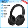 Headphone Sem Fio Qcy Melobuds H2 Pro, Bluetooth, Multiponto, Entrada Para Cabo P2, Preto