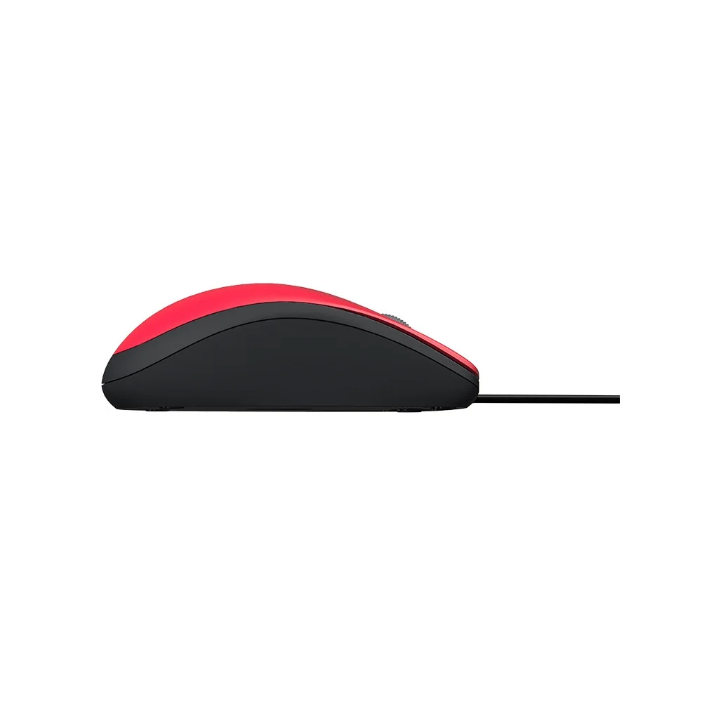 Imagem 3 de 5 do produto Mouse Com Fio Mf400, Clique Silencioso, Conexão USB, 1200dpi, Cabo De 180cm, 3 Botões, Vermelho Multi - Mo390