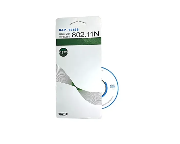 Imagem 4 de 5 do produto Adaptador Wireless 1200MBps, Antena Receptor Wi-Fi, Compatível C/ Pc E Notebook